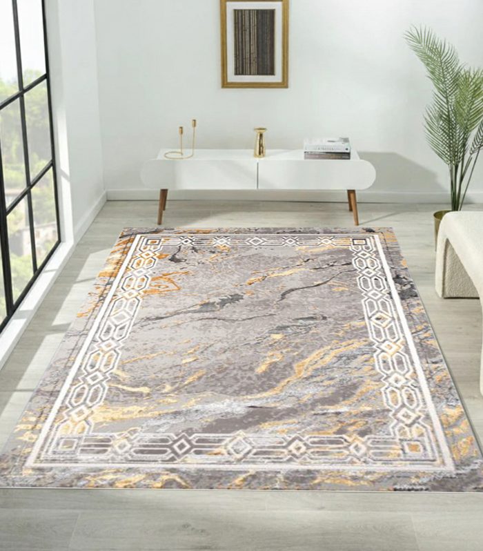 Orlando Area Rug – 0289B GREY GOLD
