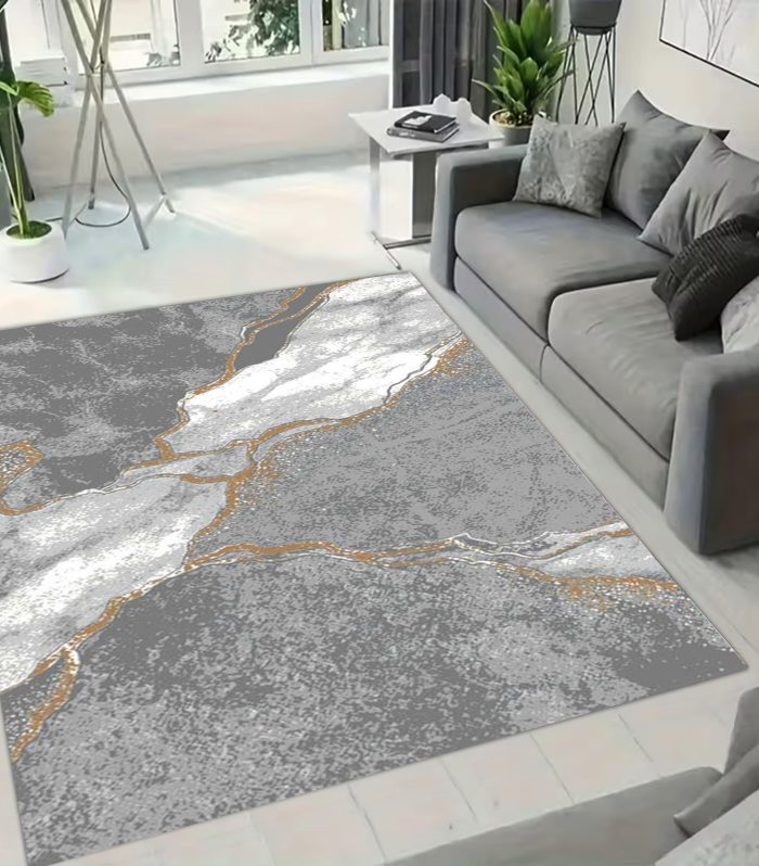 Montana Area Rug – 0575B GREY-GOLD