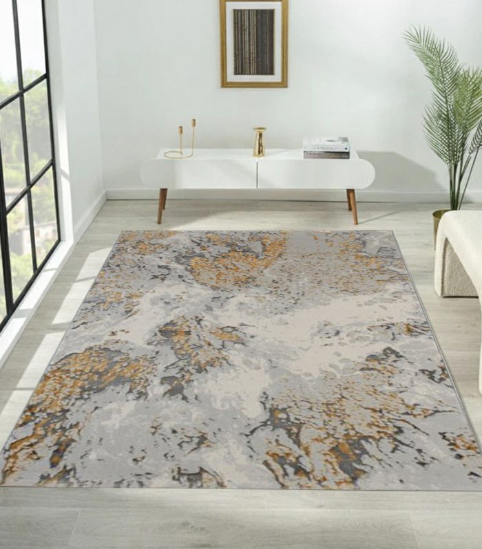 Orlando Area Rug – N142-GREY GOLD