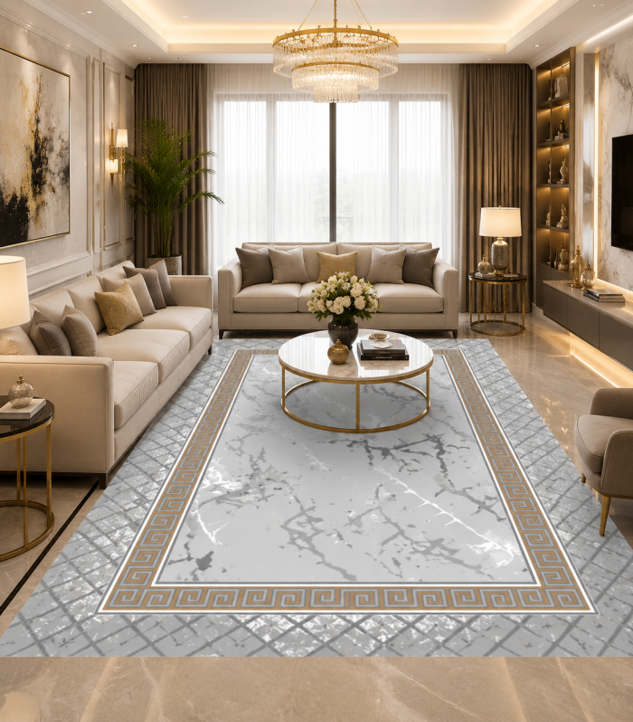 Orlando Area Rug – Grey Grey